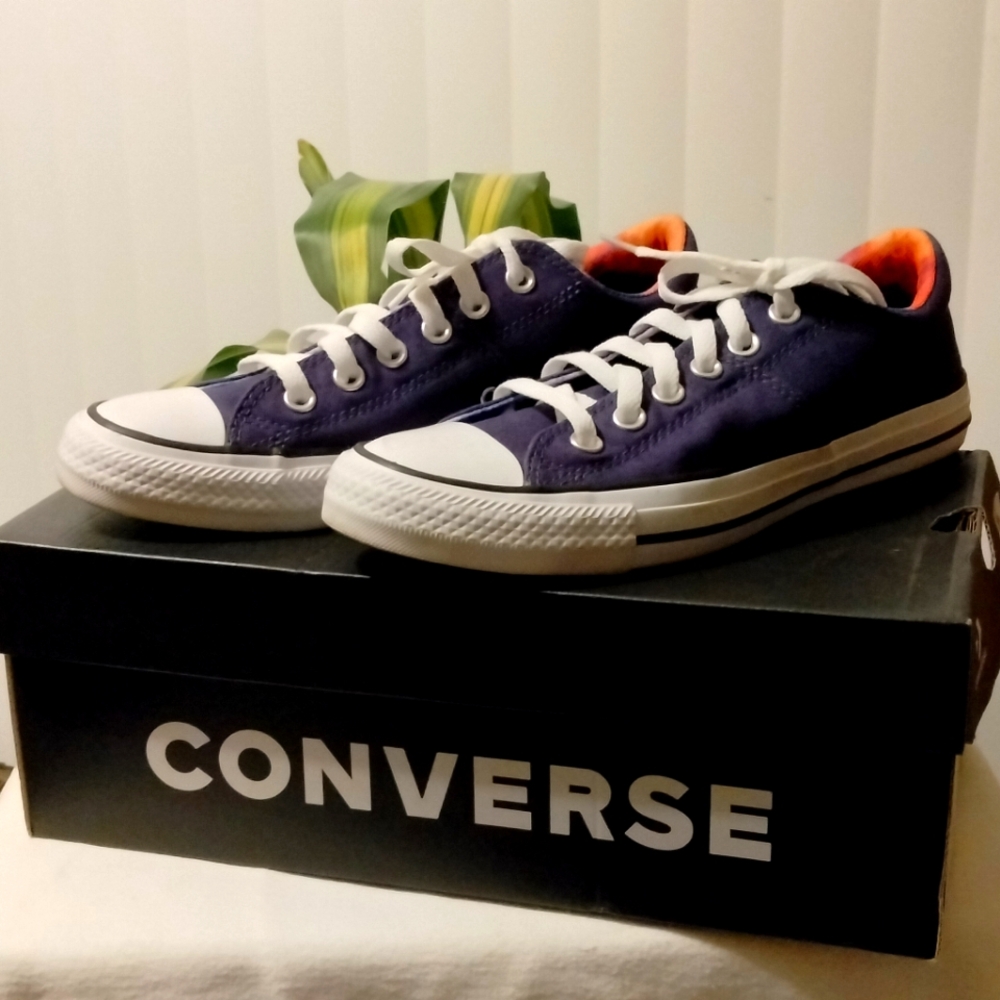 Purple womens Converse